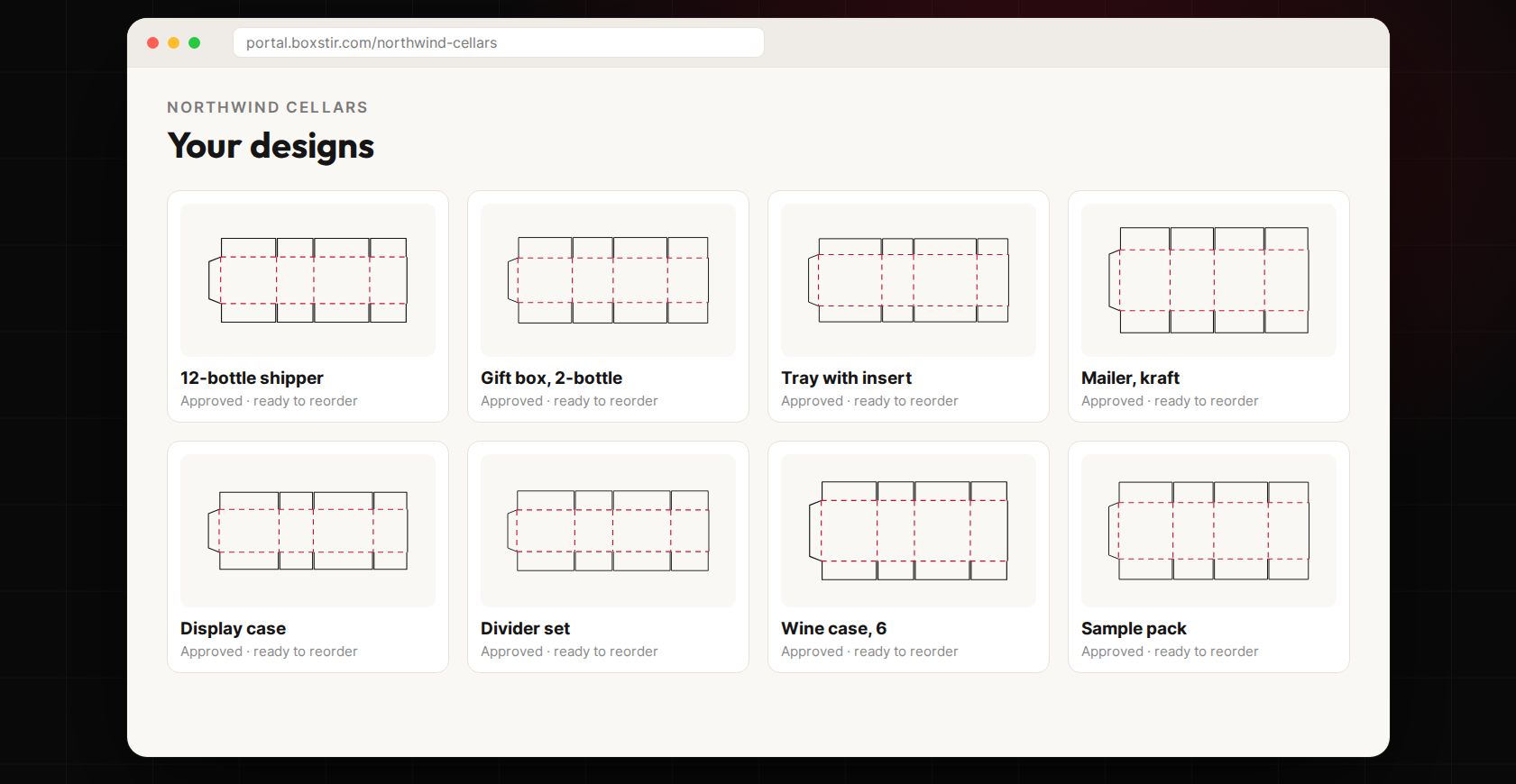 BoxStir: Give every customer their own shelf (sample data)