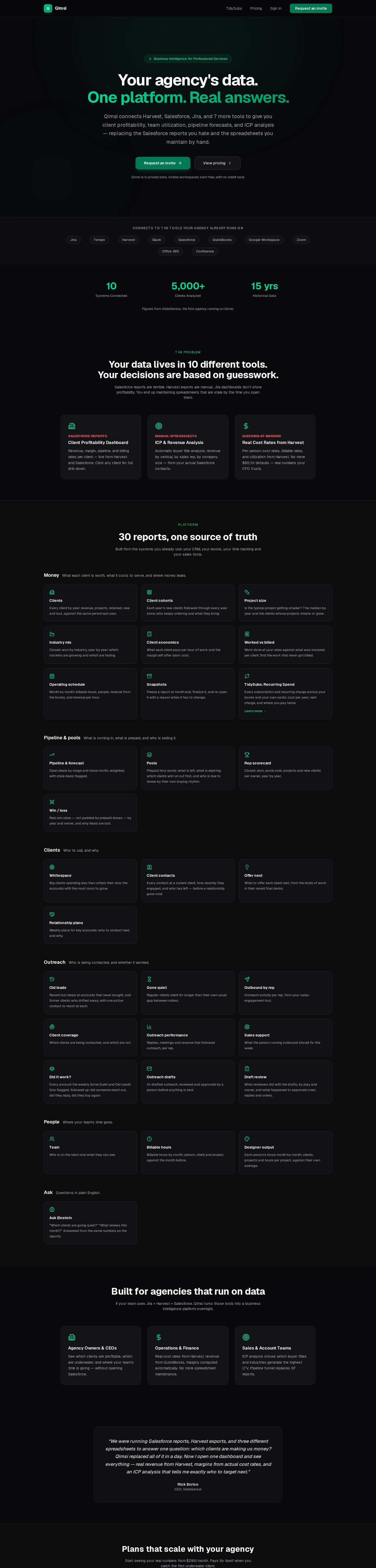 Qimsi home page