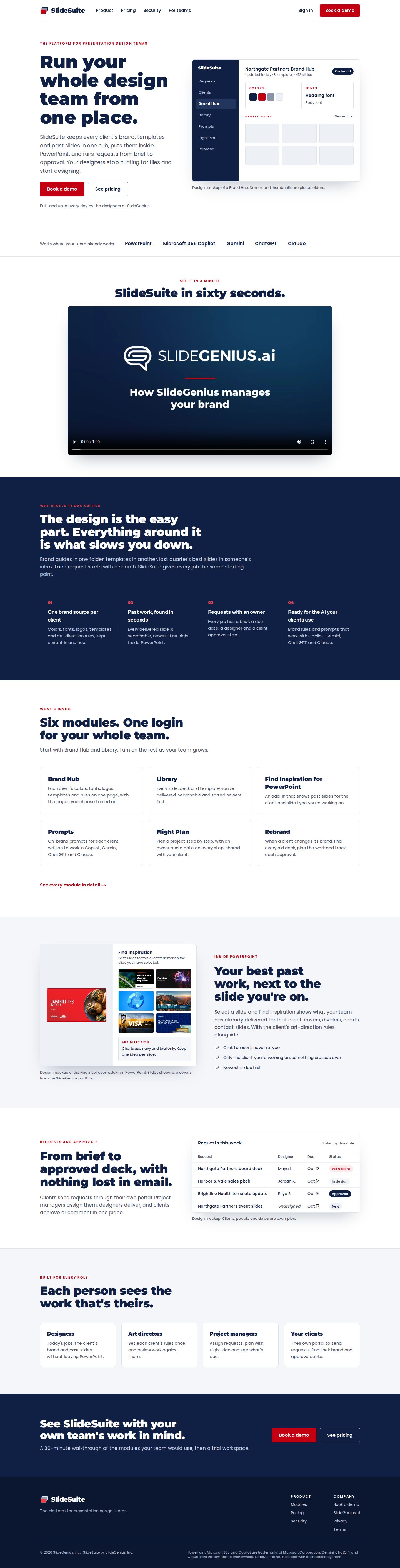 SlideSuite home page